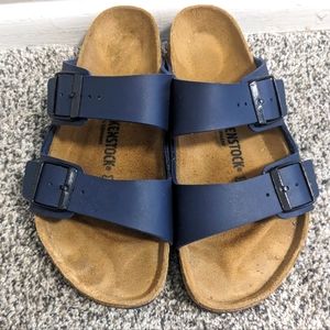 Navy blue women's size 10 Birkenstock sandals